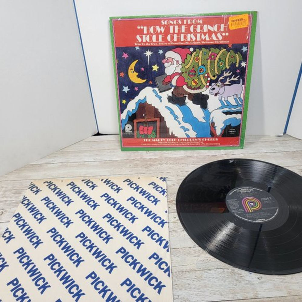 Songs From How The Grinch Stole Christmas LP 1973 Pickwick‎ Records IN Shrink EX